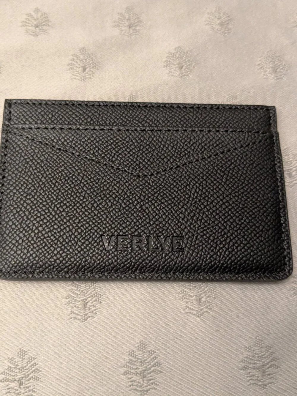 New!  Verlye Thin Credit Card/ID Case  Black